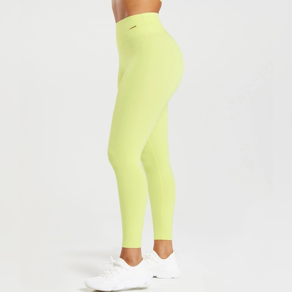 Gymshark Whitney High Rise Leggings - Sea Kelp Green Medium